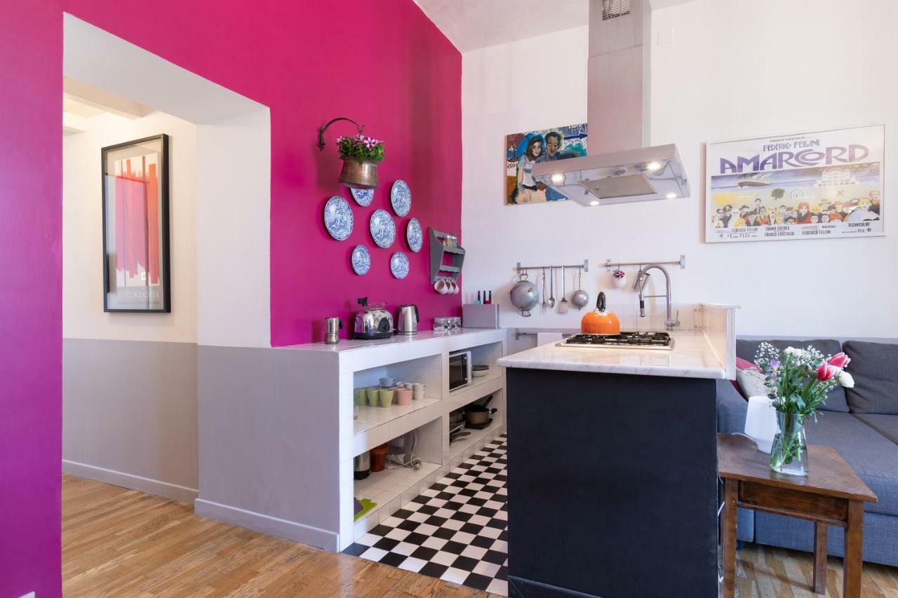 Rome As You Feel - Vittorio Colorful Design Apartment Exterior foto